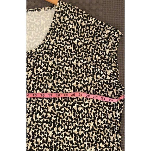 Woman's Old Navy Plus Size Leopard Print Crew Neck T-shirt Soft Blouse - Picture 8 of 9